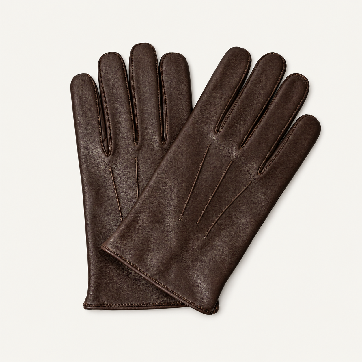 Classic Black Leather Gloves – Premium Full-Finger Dress Gloves Gallery